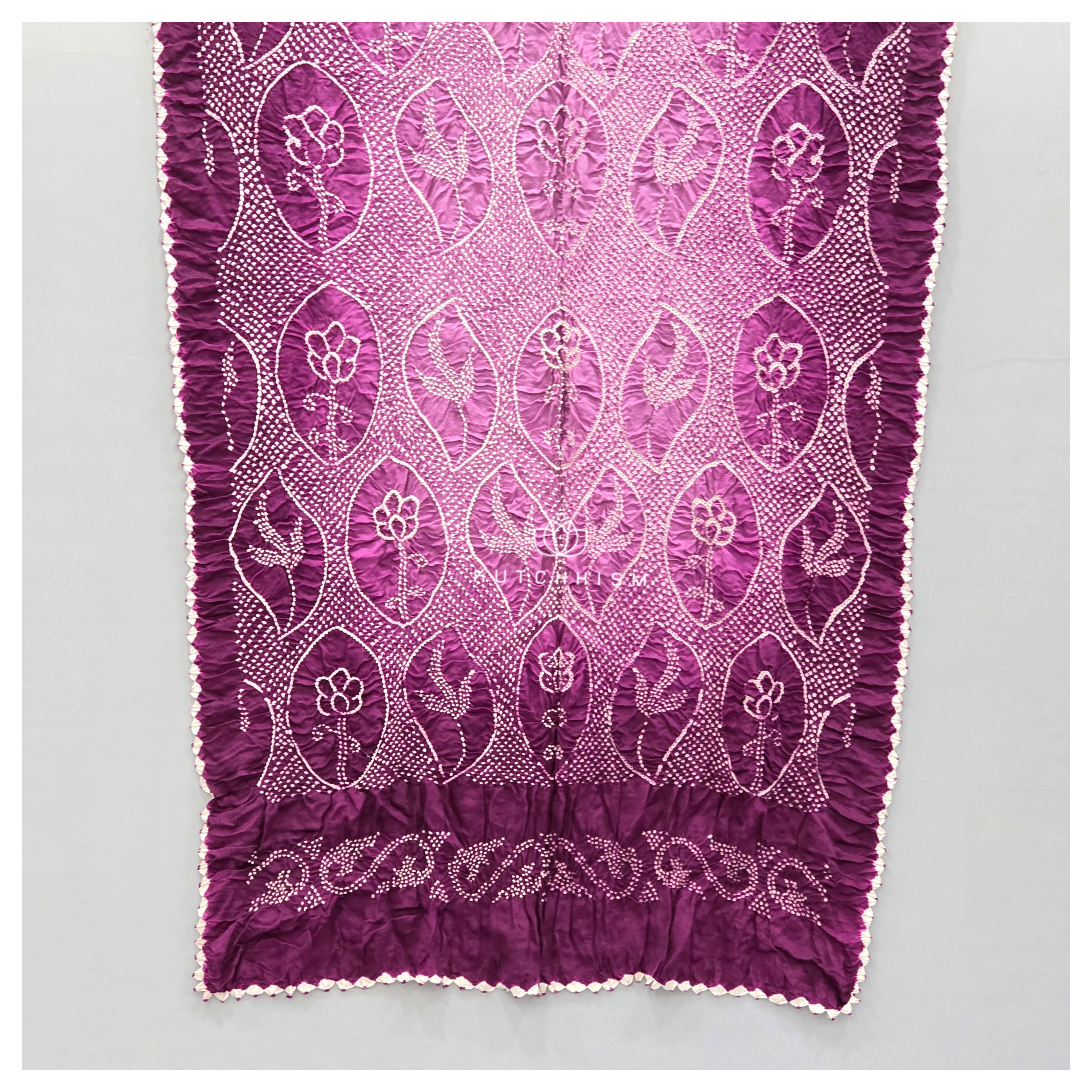 Purple Shaded Dupatta