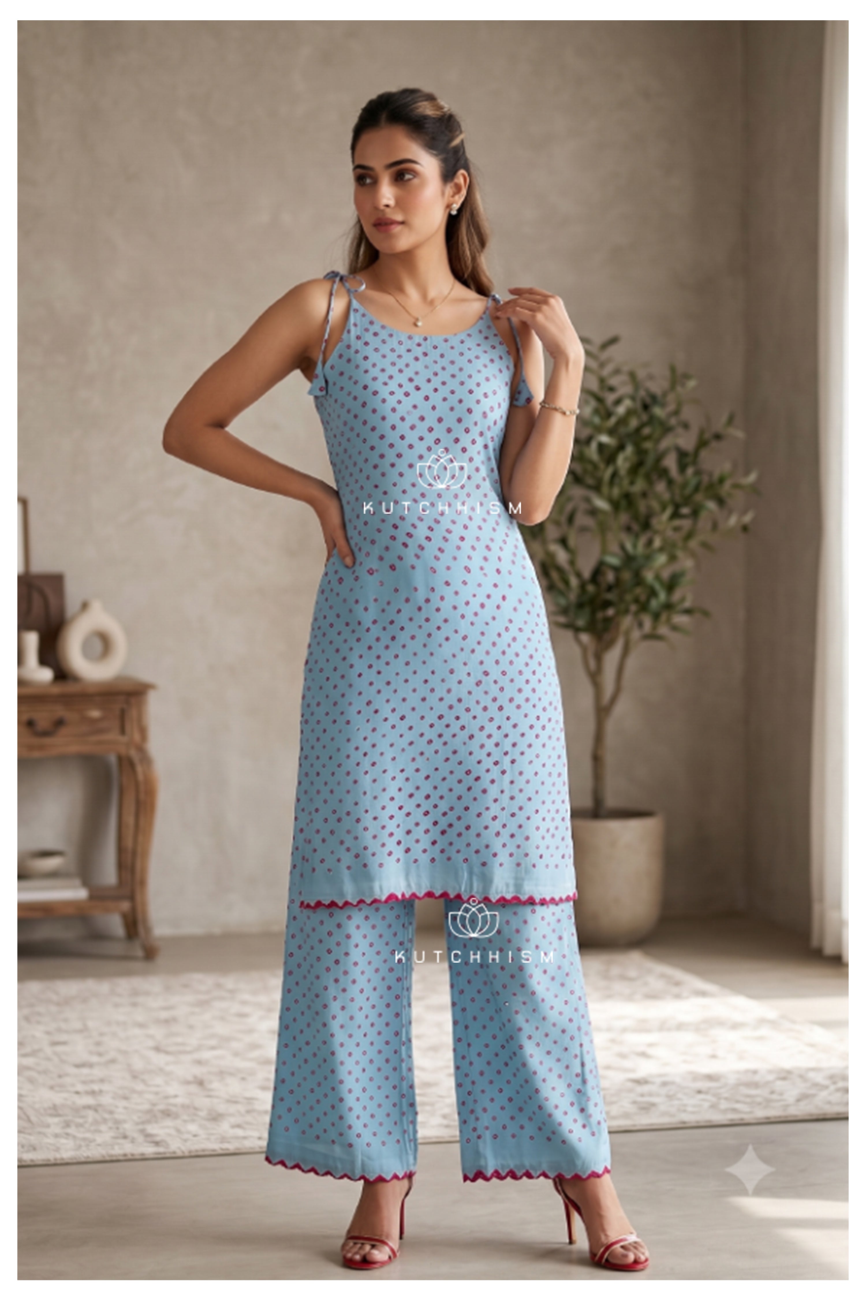 Pastel Blue Kurta