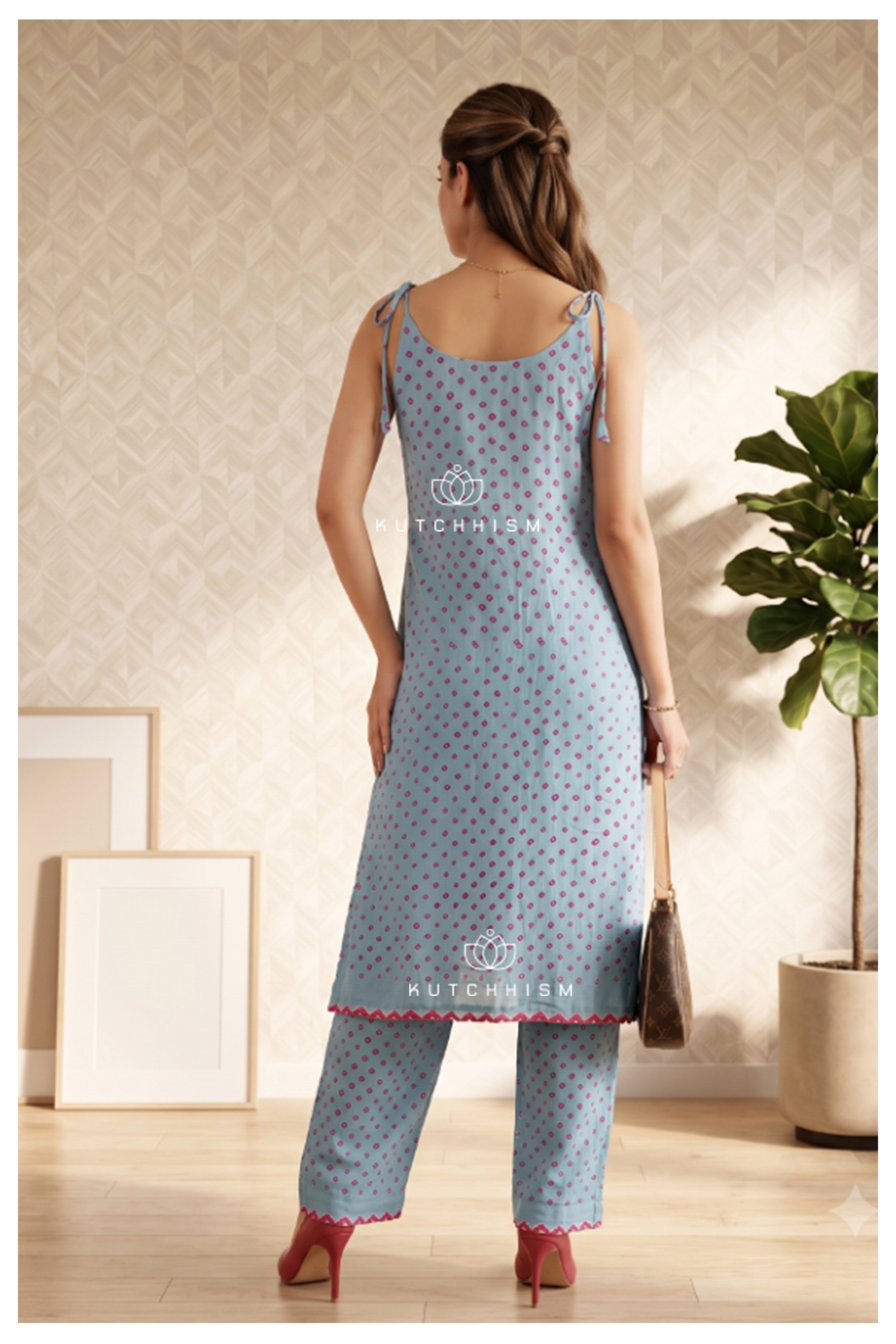Pastel Blue Kurta