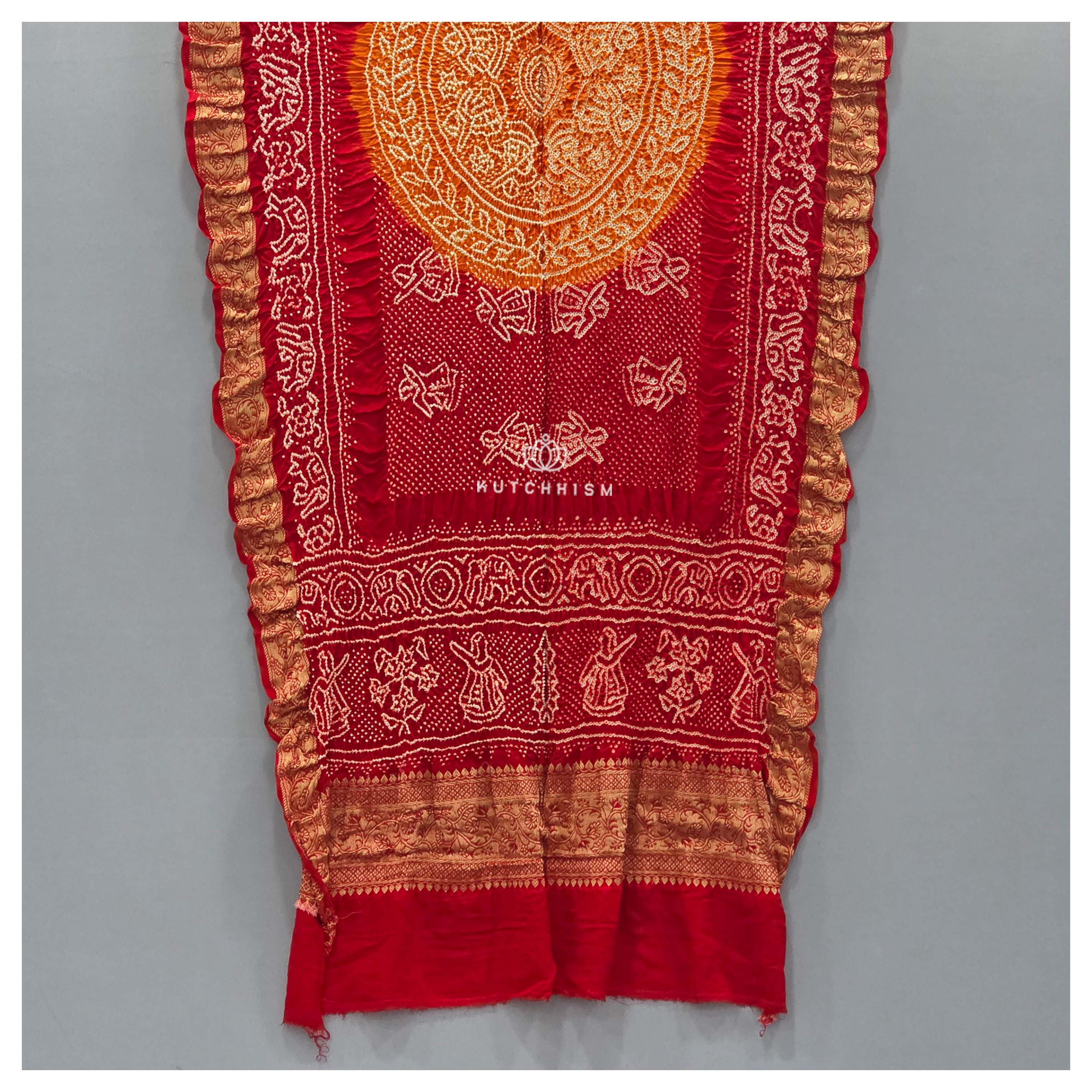 Red Orange Dupatta