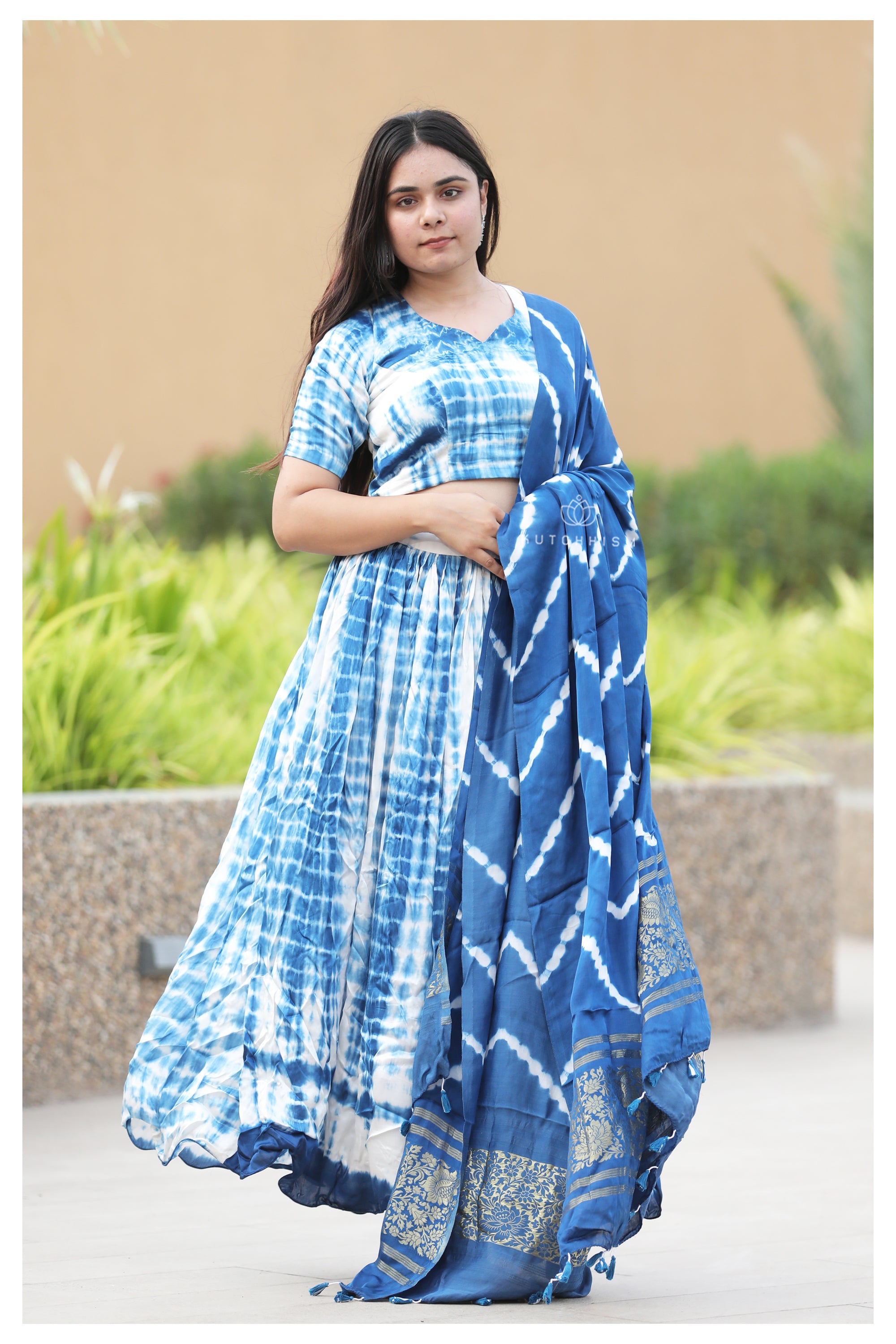 Blue Lehenga