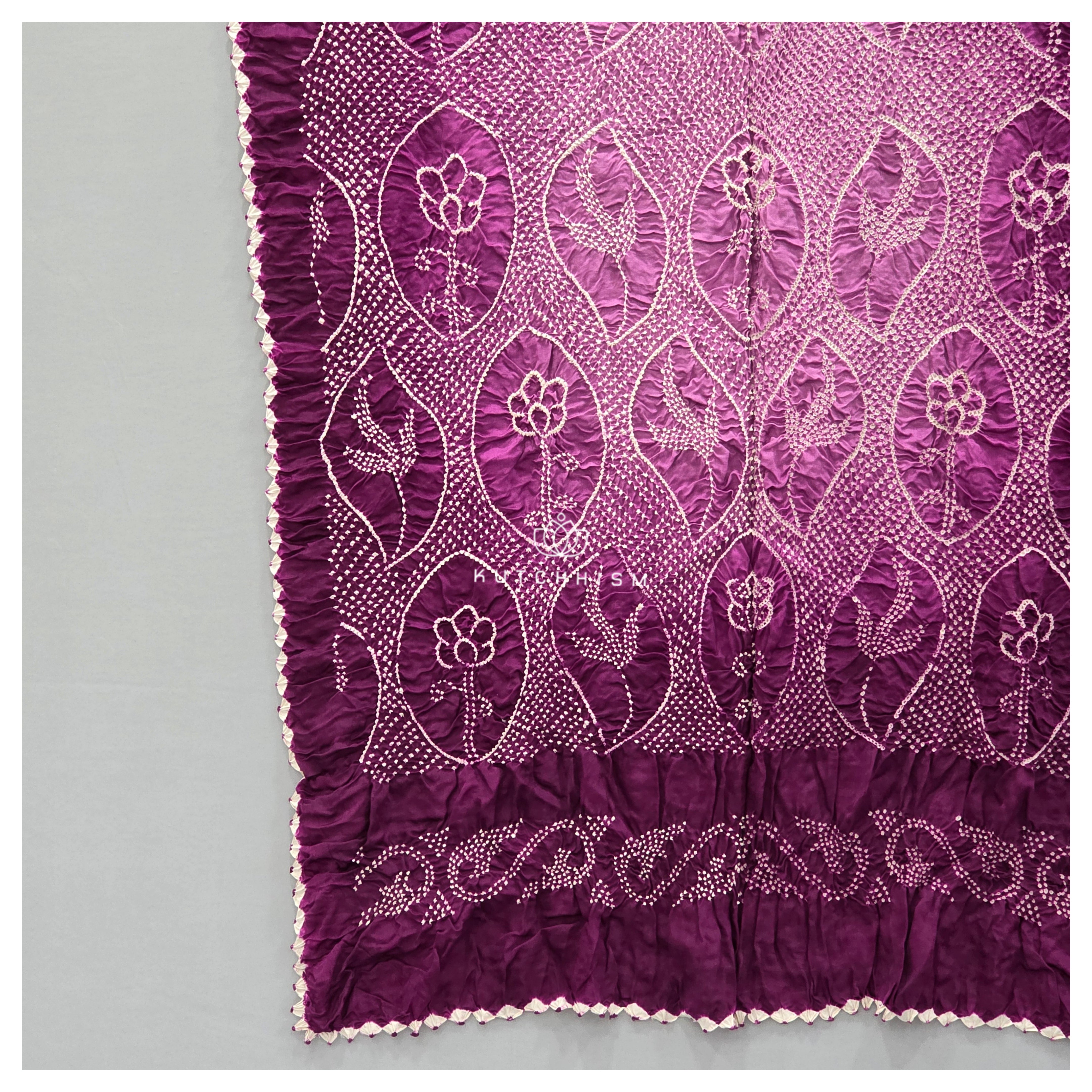 Purple Shaded Dupatta