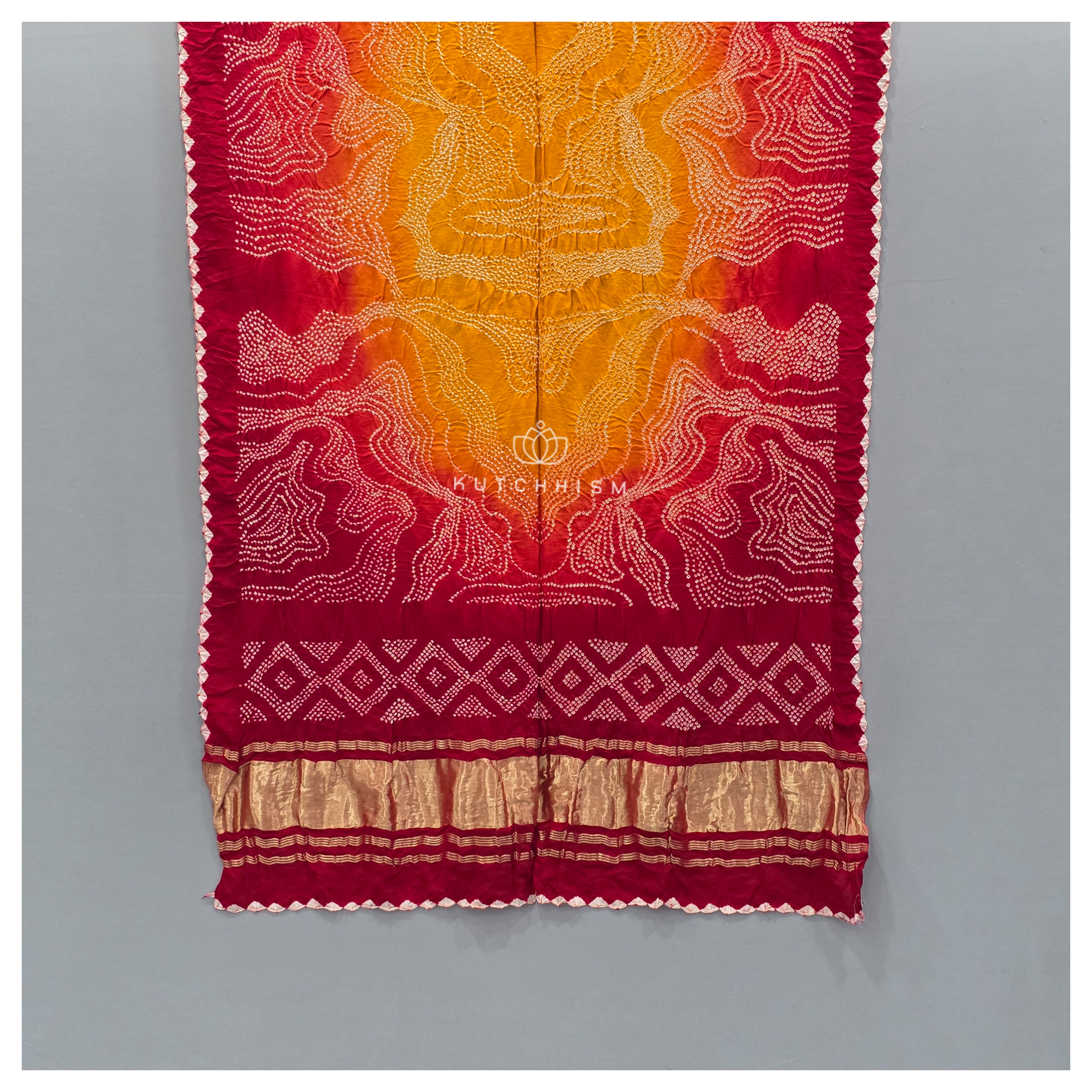 Red Orange Dupatta