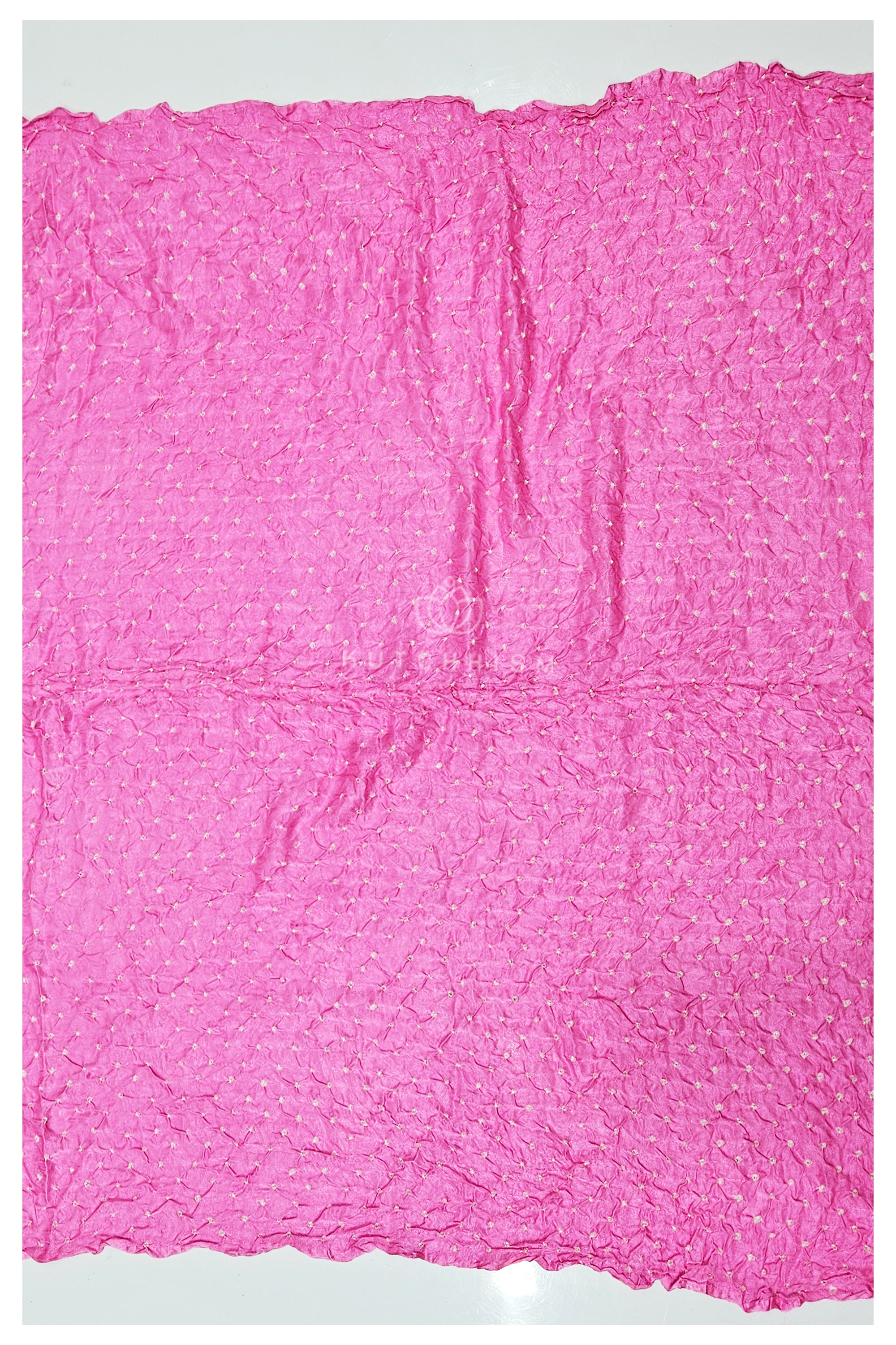 Wine - Pink Shaded H'n'H Bandhani saree