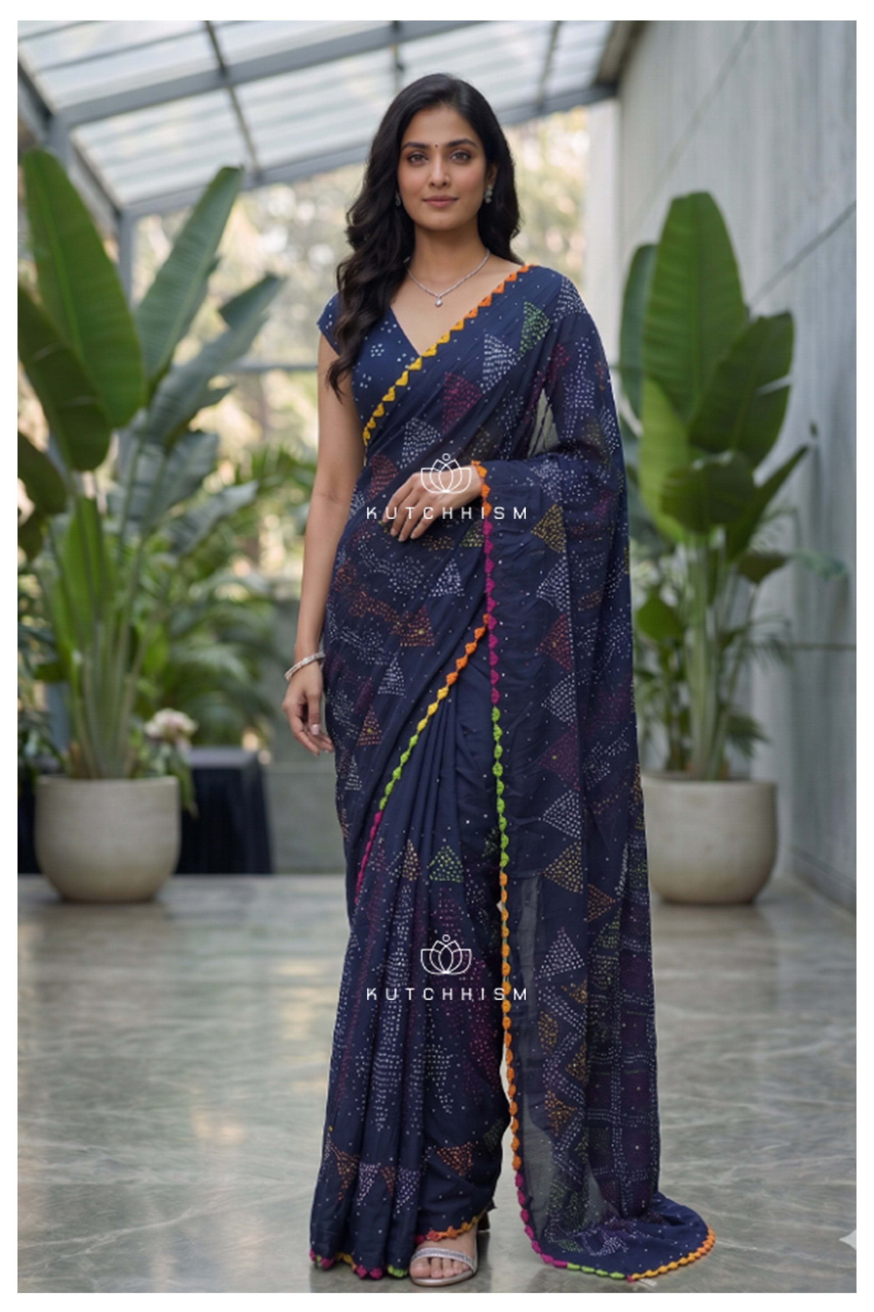 Navy Blue - Multicolor