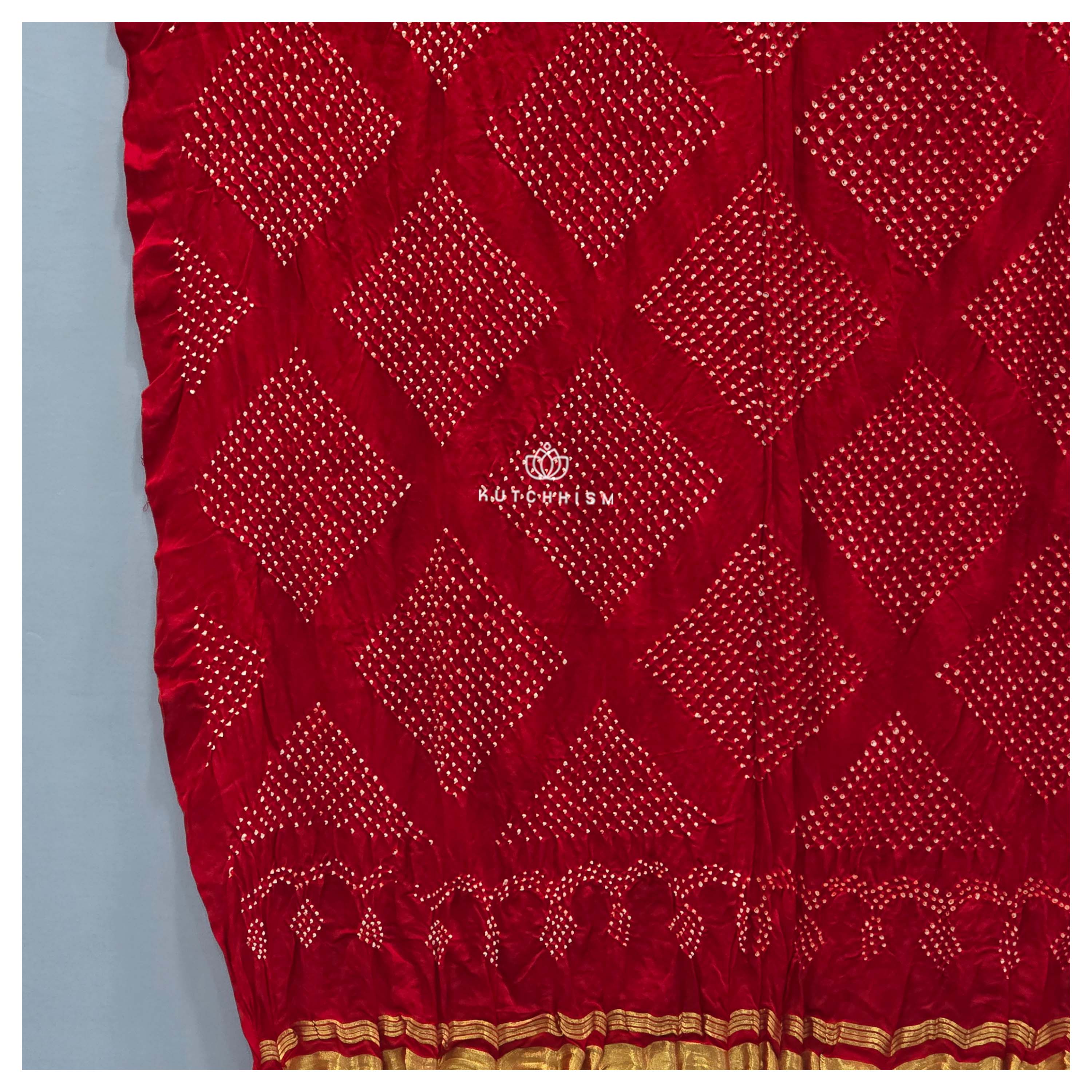 Red  Dupatta