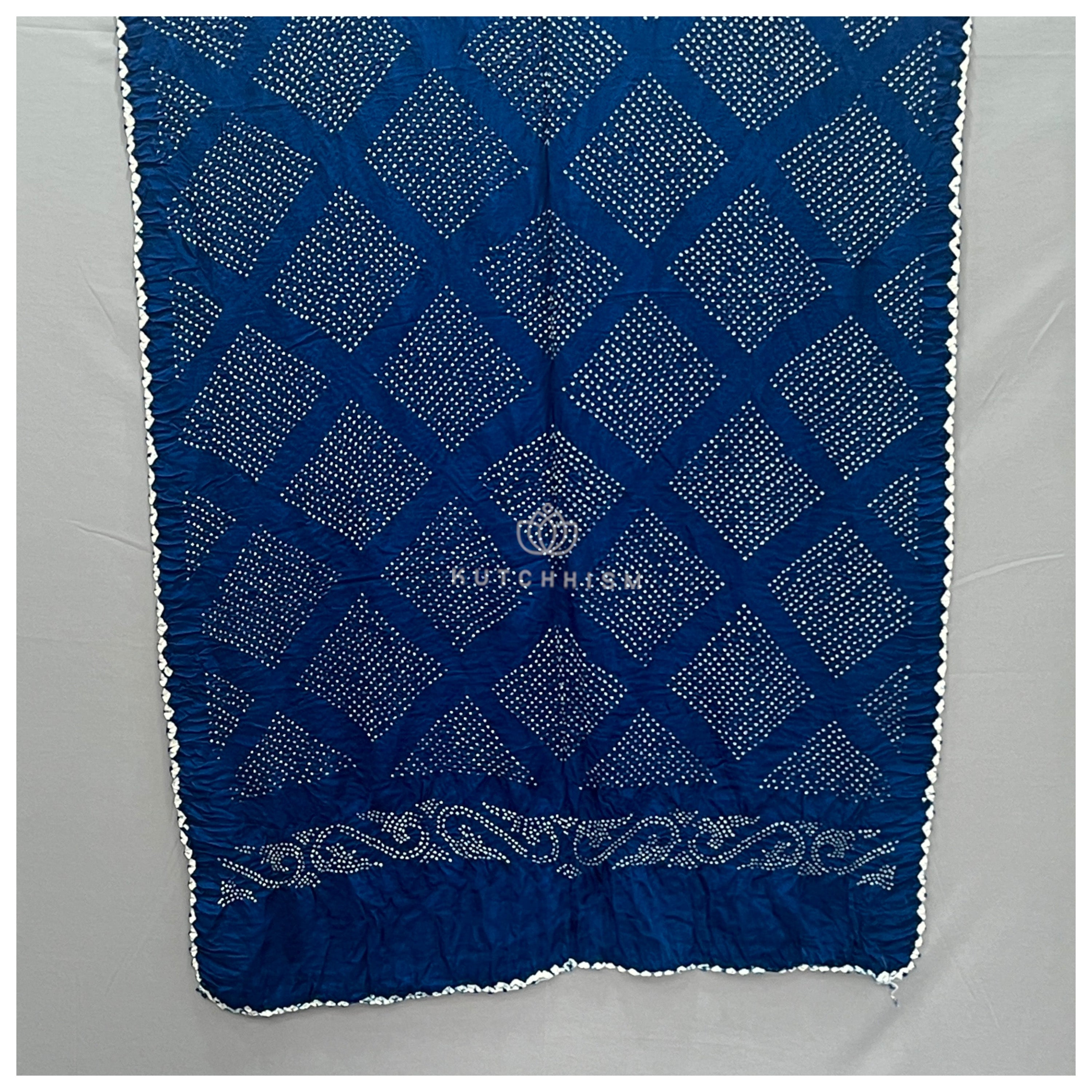 Blue Bandhani Dupatta