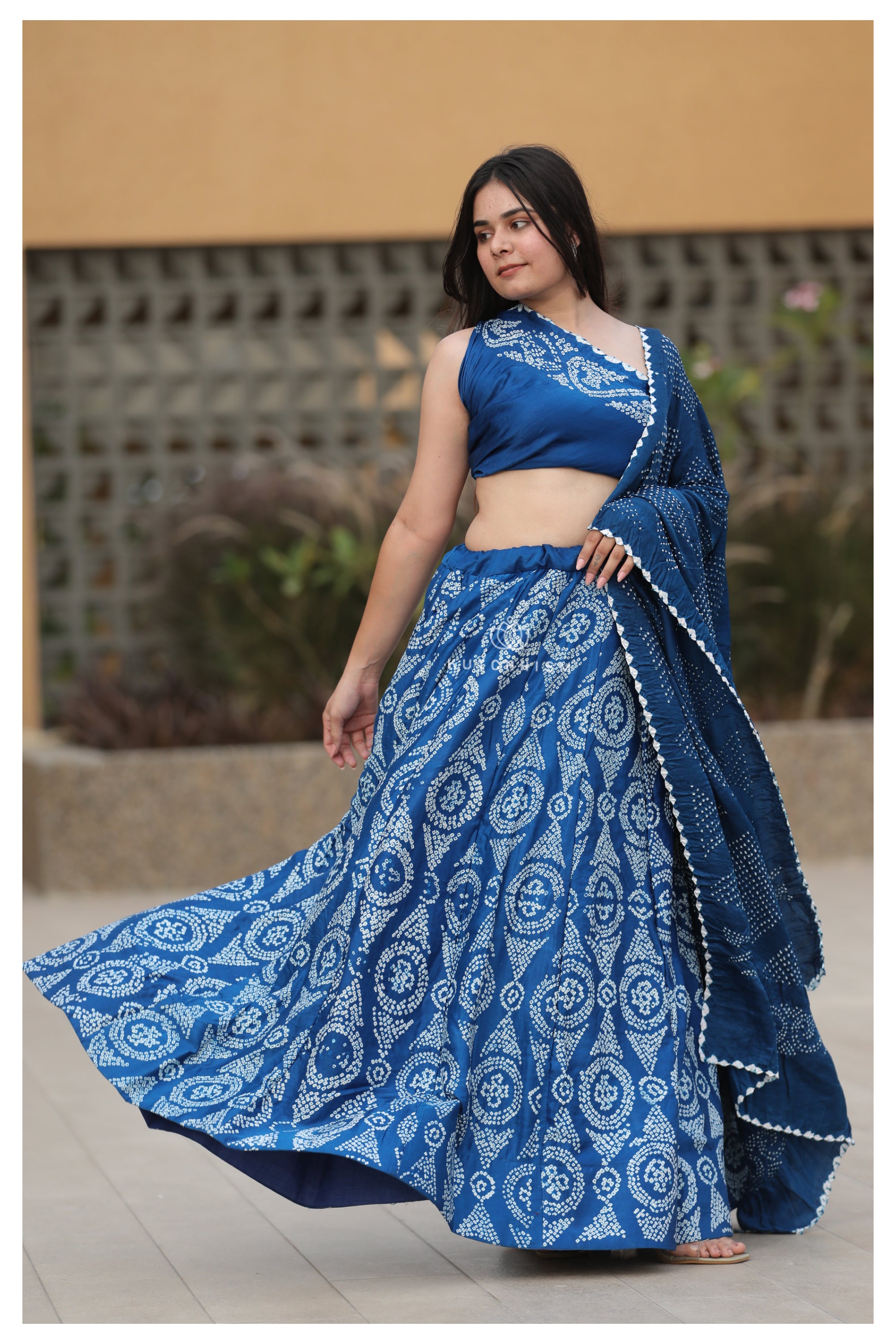 Blue Lehenga